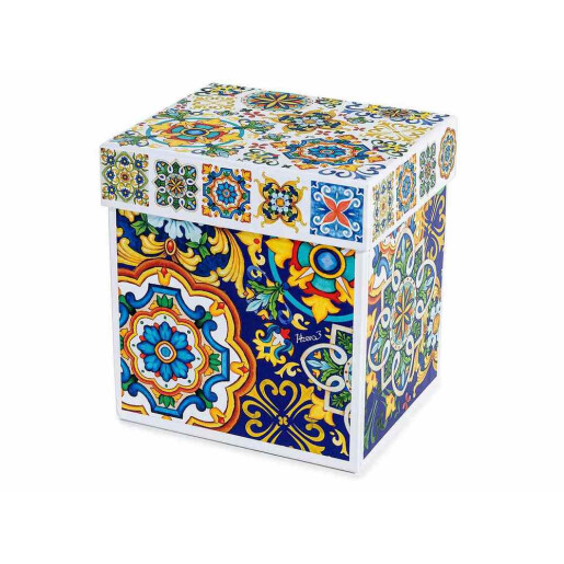 Cana portelan cu infuzor ceai in cutie cadou Majolica II Ø 8 x 10,5 H, 350 ml