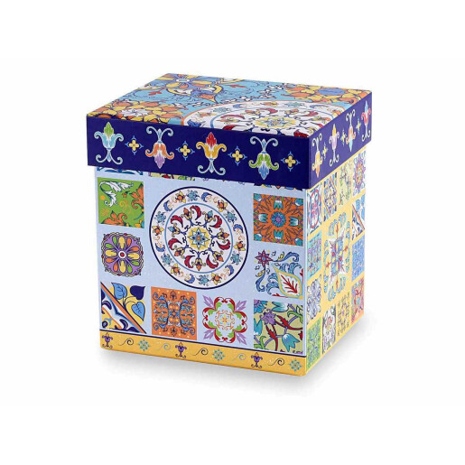 Set 4 cani portelan, 4 infuzoare ceai  8x10.5 cm, 350 ml