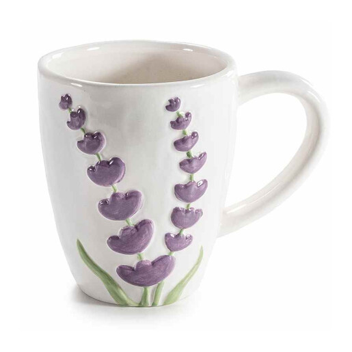 Cana ceramica Lavanda Ø 8,5 cm x 10 H, 300 ml