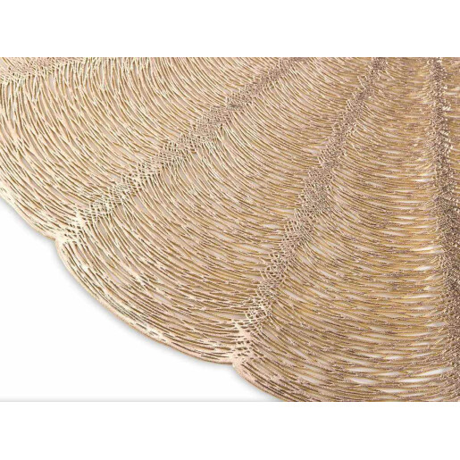 Suport farfurie polietilena aurie 38 cm