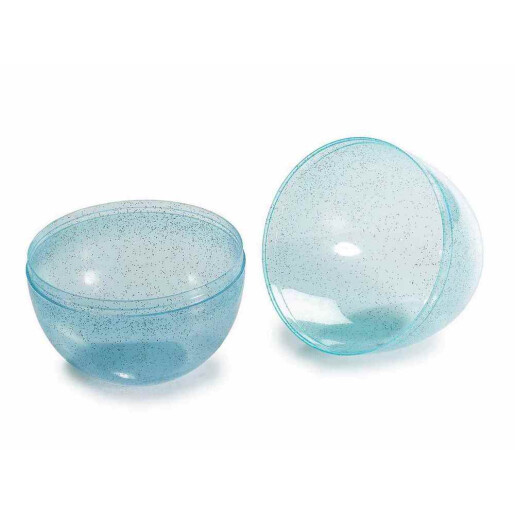 Set 6 oua Paste plastic multicolor Ø 10,5 cm x 15 H