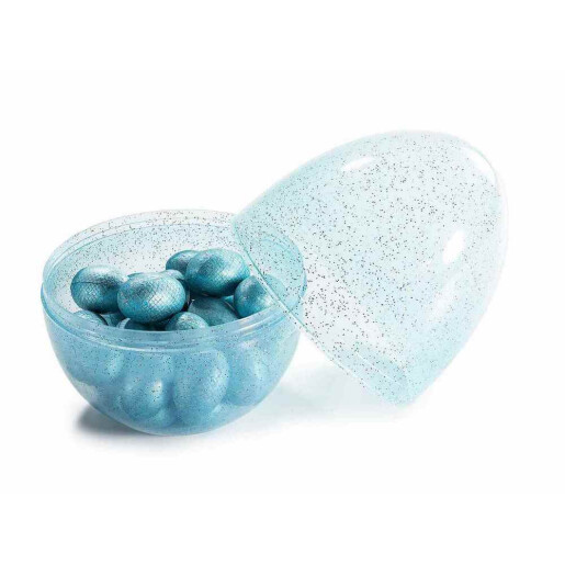 Set 6 oua Paste plastic multicolor Ø 10,5 cm x 15 H