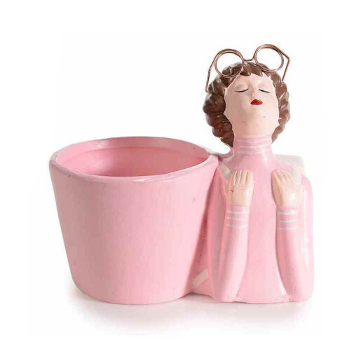 Ghiveci flori ceramica Women 12x7.5x11 cm