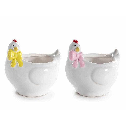 Set 2 Gaini Paste ceramica multicolora cm 10,5 x 8,5 x 10 H