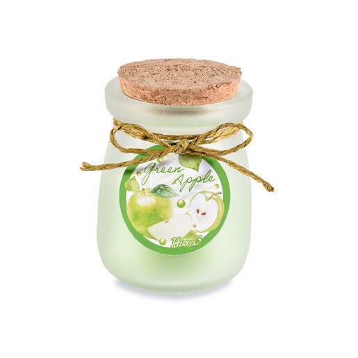 Lumanare parfumata in borcan sticla aroma Mar Verde Ø 5,5 cm x 7,5 H