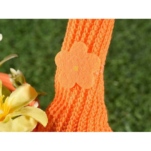 Ghiveci flori cu figurina Gnom cm 13x7x22.5 H