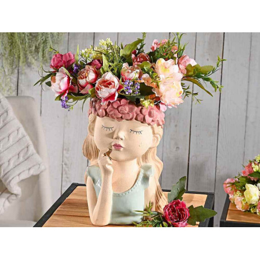 Vaza portelan Fetita 18x17x26 cm