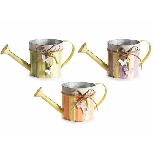 Set 3 stropitori decorative metal multicolor cm 29,5 x 13,5 x 13 H