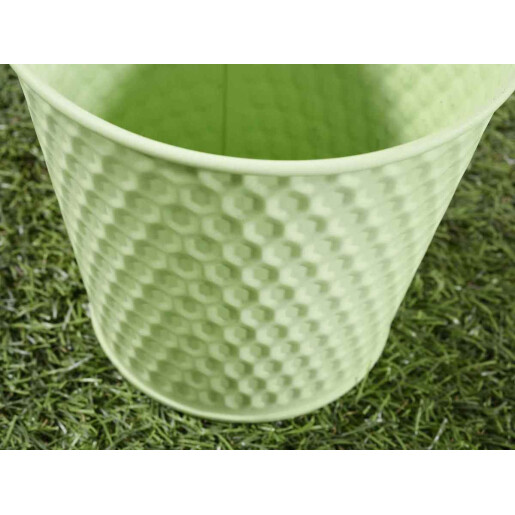 Set 3 ghivece metal 14x12.5 cm