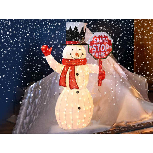 Figurina Om Zapada cu led cm 97 x 35 x 150 H