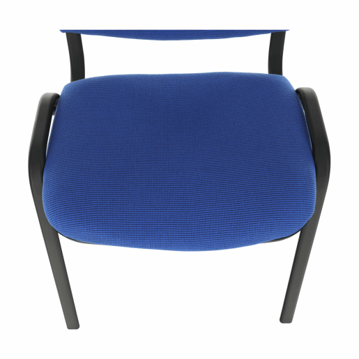 Scaun birou albastru negru Iso 53x58x83 cm