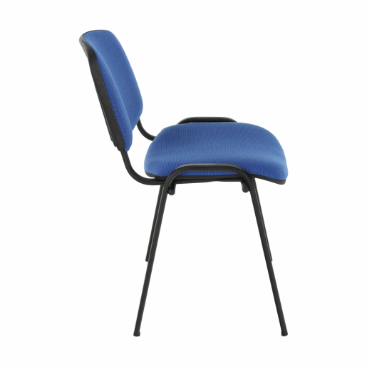Scaun birou albastru negru Iso 53x58x83 cm