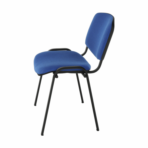 Scaun birou albastru negru Iso 53x58x83 cm