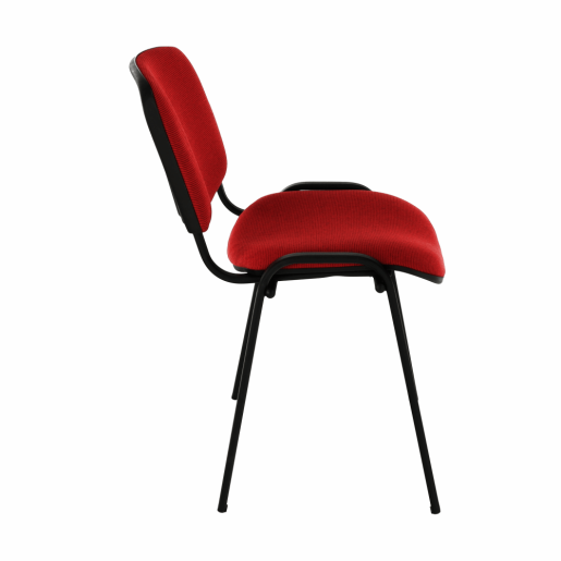 Scaun birou rosu negru Iso 53x58x83 cm