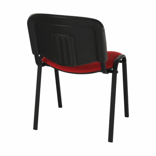 Scaun birou rosu negru Iso 53x58x83 cm