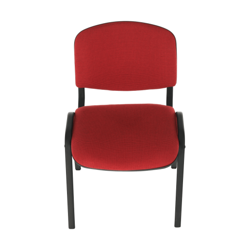 Scaun birou rosu negru Iso 53x58x83 cm