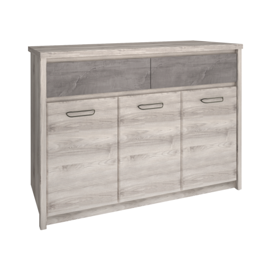 Comoda PAL castan Nairobi onix Jesi 126.6x40.3x95.2 cm