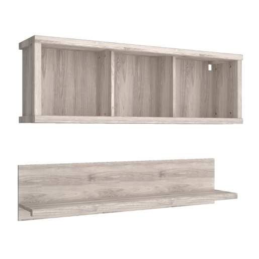 Raft suspendat pal melaminat castan nairobi Jesi 120x23,6x38,4 cm