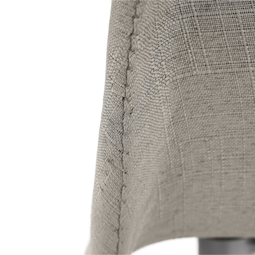 Fotoliu tapiterie textil gri picioare fag Kadir 64x60x84 cm