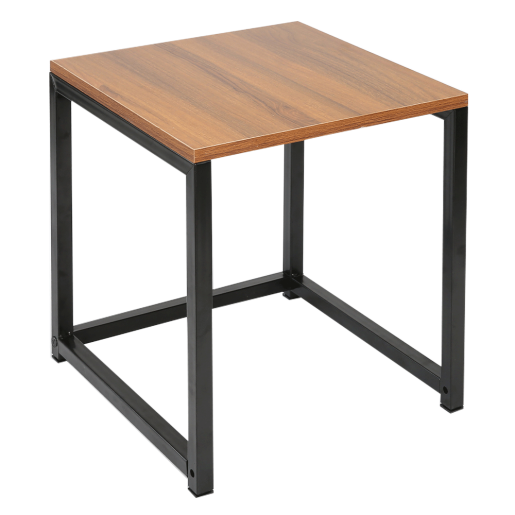 Set 3 masute de cafea nuc negru Kastler 40x40x42 cm, 36x36x39 cm, 30x30x36 cm
