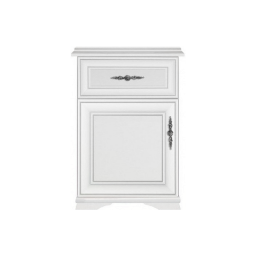 Comoda DTD alb alpin Kentak 54,5x34,5x83 cm