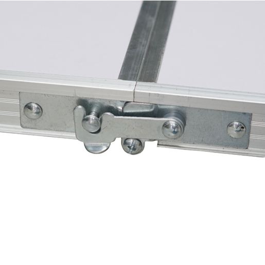 Masa camping pliabila aluminiu mdf alb Kepi 120x60x54 cm