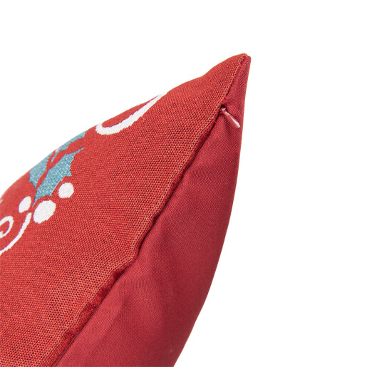 Perna Craciun Merry Bright poliester multicolor 44x44x4 cm