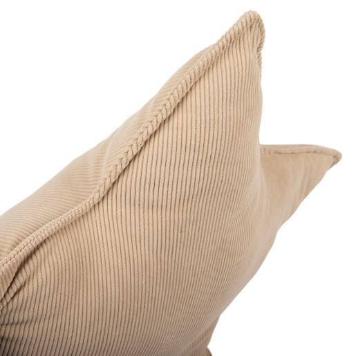 Perna decorativa poliester bej Steluta 53x5x53 cm