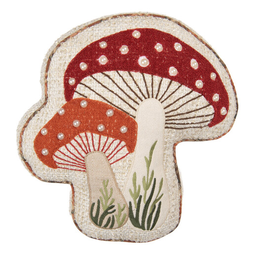 Perna Ciupercute Toamna poliester multicolor 40x38x4 cm