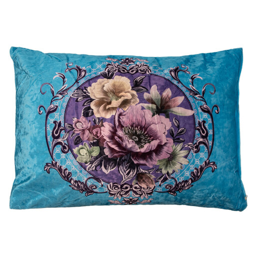 Perna decorativa textil multicolor 70x50x6 cm