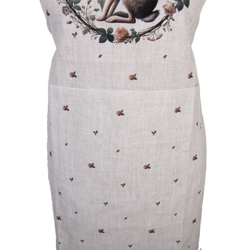 Sort bucatarie Paste Iepuras bumbac multicolor 70x85 cm