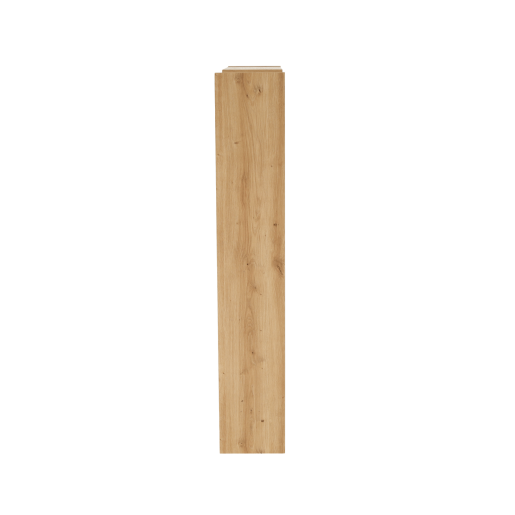 Raft mdf stejar artisan Kloe 73-125x33x138 cm 