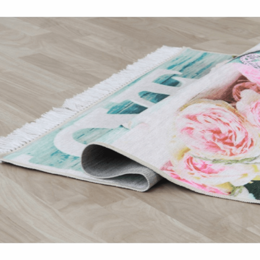 Covor textil model trandafiri Sonil 120x180 cm