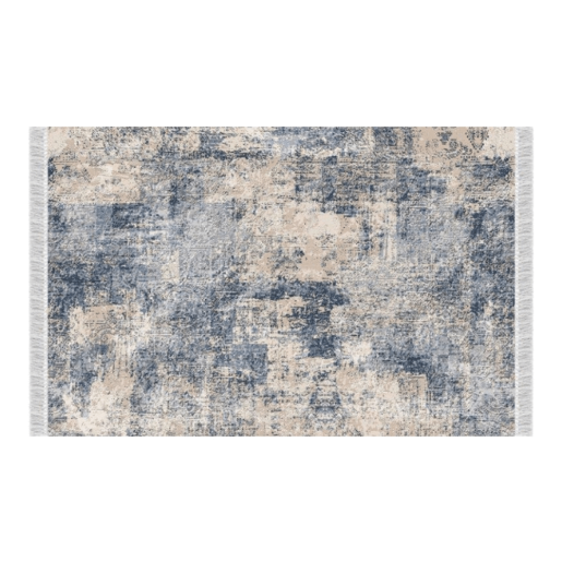 Covor textil crem albastru Gazan 120x180 cm