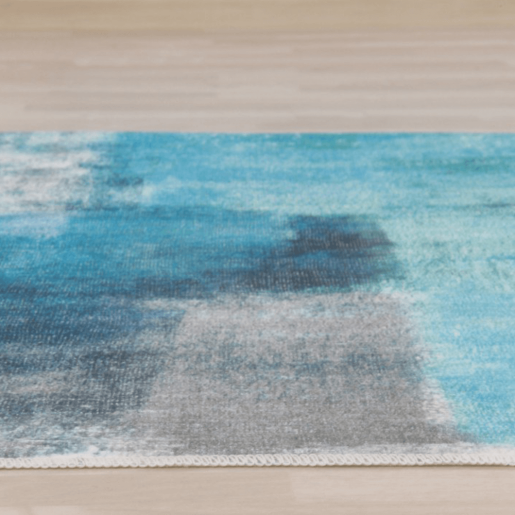 Covor textil albastru gri Esmarina 120x180 cm