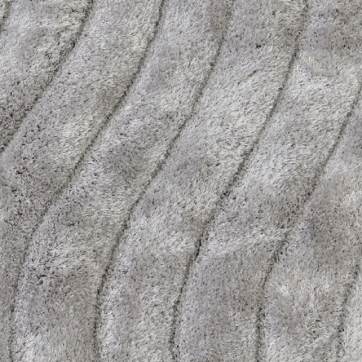 Covor textil alb gri Selma 140x200 cm