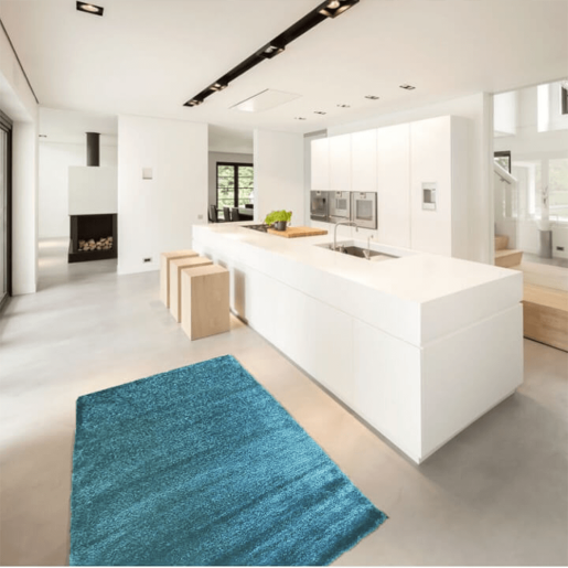 Covor textil turcoaz Aruna 80x150 cm