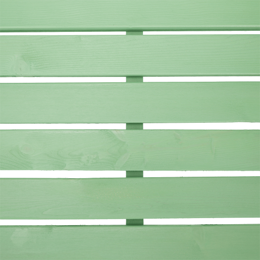 Banca de gradina din lemn verde menta KOLNA 150x58x88 cm