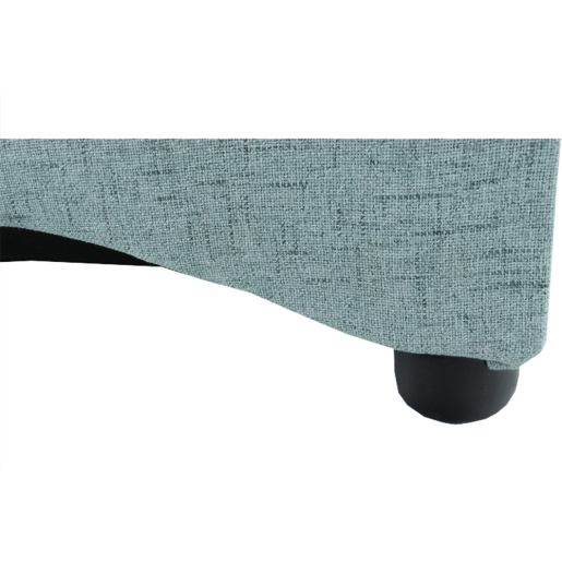 Fotoliu extensibil tapiterie textil menta gri dreapta Bella 150x85x70 cm