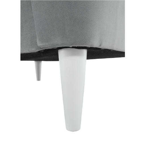 Fotoliu gri alb  Rufino 82x92x104 cm