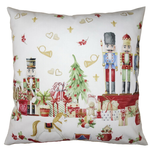 Set 2 fete perna Spargatorii de Nuci textil 45x45 cm
