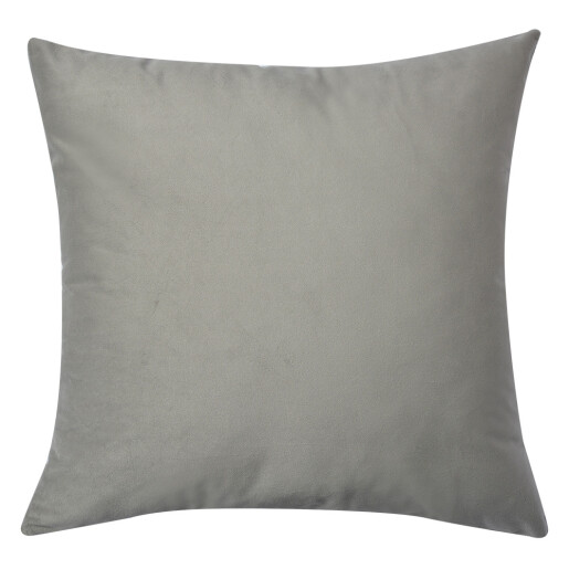 Fata perna textil gri 45x45 cm