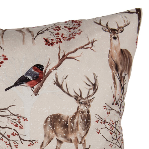 Fata perna textil multicolor Forest 45x45 cm