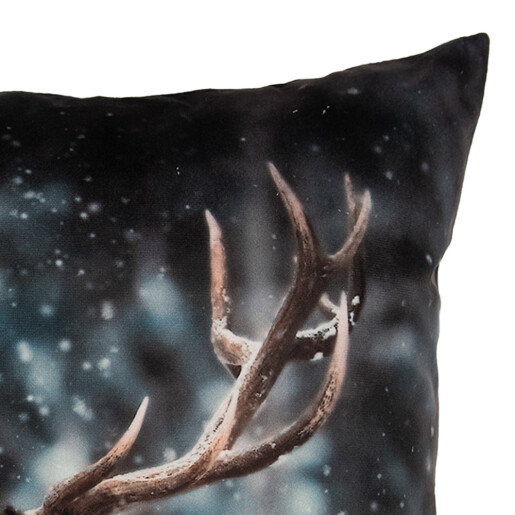 Fata perna textil gri maro Reni 45x45 cm