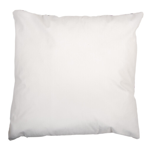 Fata perna Craciun Reni poliester alb rosu 45x45 cm