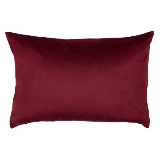 Fata perna textil rosu 35x50 cm