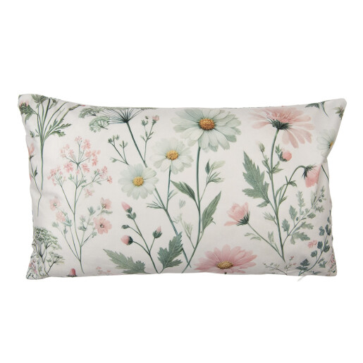 Fata perna poliester multicolor model Floral 35x50 cm