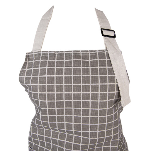 Sort bucatarie poliester gri bej 69x68 cm