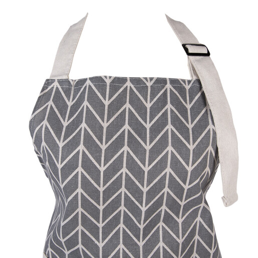 Sort bucatarie poliester gri bej II 69x68 cm