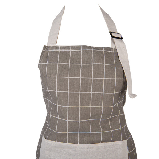 Sort bucatarie poliester gri bej LII 69x68 cm